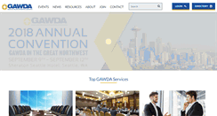 Desktop Screenshot of gawda.org